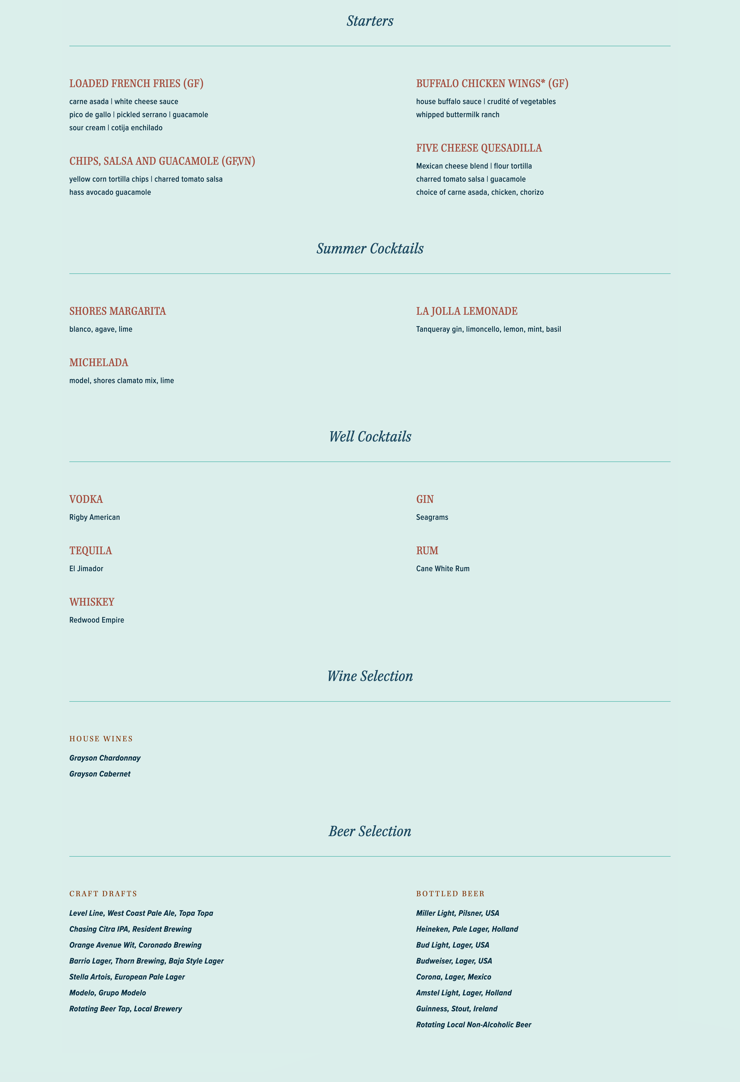 The Shores Restaurant Happy Hour menu